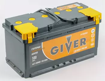 Аккумулятор GIVER HYBRDID 6CT -100.0 AKB3396