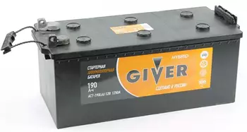 Аккумулятор GIVER 6СТ - 190  рос.болт AKB4133