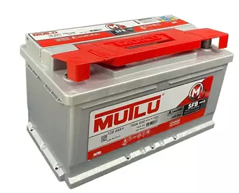 Аккумулятор Mutlu SFB M2 6СТ-80.0 низкий AKB2818