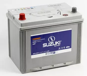 Аккумулятор SUZUKI 6СТ-75.1 (90D26R) бортик AKB6147
