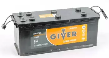 Аккумулятор GIVER HYBRID 6СТ-132 евро.конус AKB4071