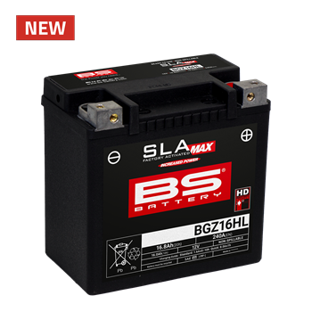 Аккумулятор BS BATTERY SLA/MAX   16ah 240A BGZ16HL Harley-Davidson AKB3809