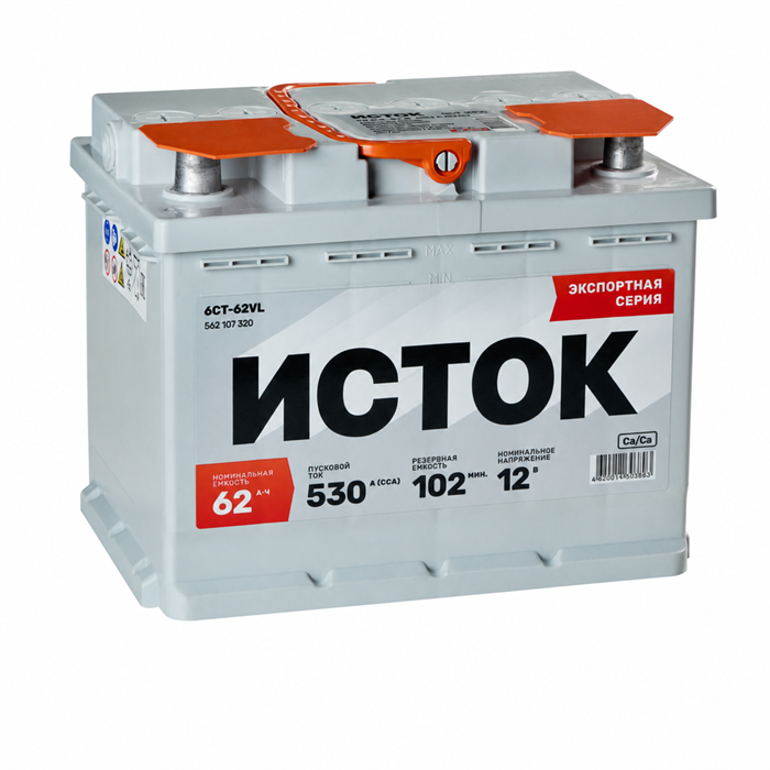 Аккумулятор Исток 6CT-60VL3 AKB4542
