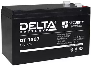 Аккумулятор DELTA DT 1207 AGM AKB3682