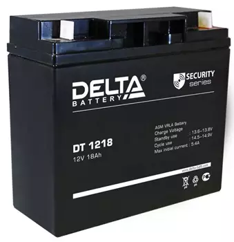 Аккумулятор DELTA DT 1218 18Ah AKB3684