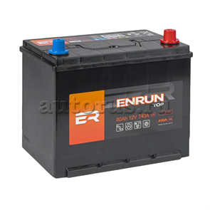 Аккумулятор ENRUN TOP  JIS MF 95D26L AKB6187